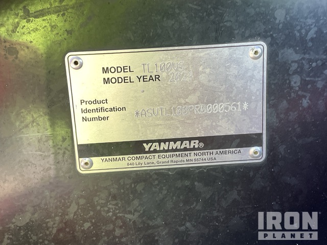 MINI CARGADOR SOBRE ORUGAS 2024 YANMAR TL100VS