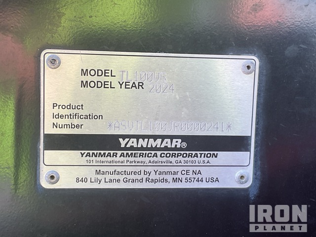 MINI CARGADOR SOBRE ORUGAS 2024 YANMAR TL100VS