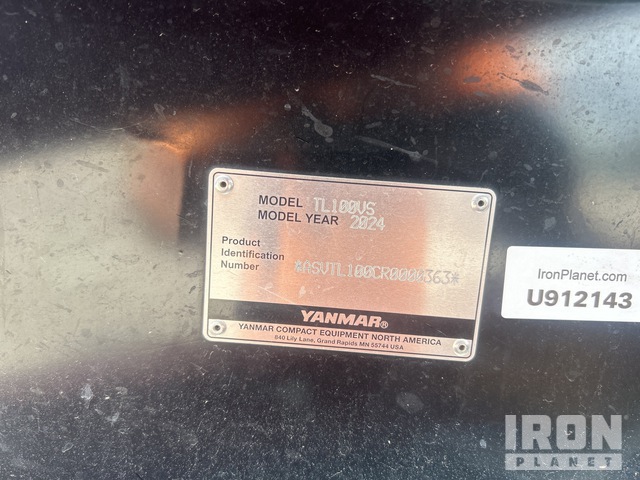 MINI CARGADOR SOBRE ORUGAS 2024 YANMAR TL100VS