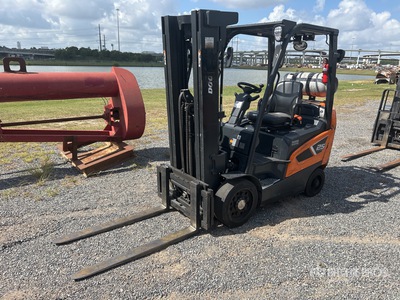 Doosan GC25S-9 4600 lb Cushion Tire Forklift