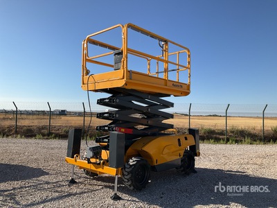 2021 Haulotte Compact12DX 4x4 Diesel Scissor Lift