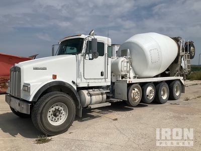 2009 Kenworth W900 Wide Hood 10x4 Betoniera