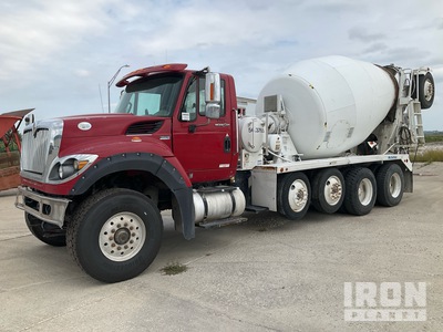 2013 International 7600 12x4 Mixer Truck
