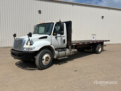 2012 International 4300 4x2 Flatbed Truck