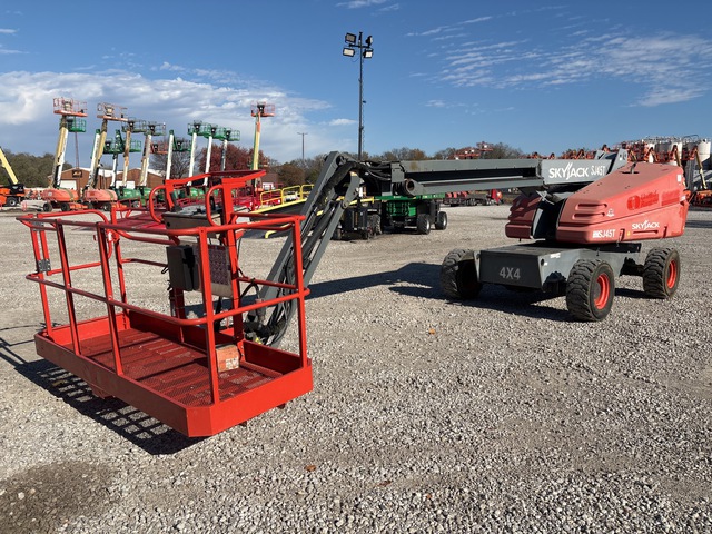 2015 Skyjack SJ45T 4WD Diesel Telescopic Boom Lift 2015 Skyjack SJ45T 4WD Diesel Telescopic Boom Lift