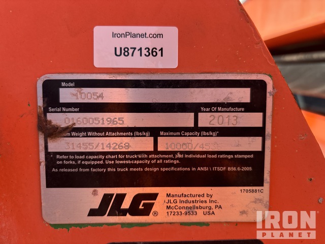 MANIPULADOR 2013 SKYTRAK