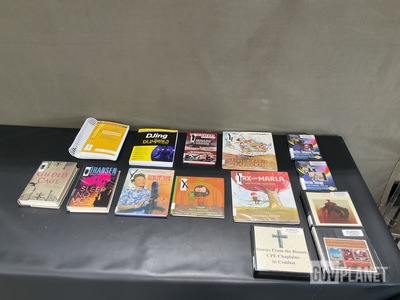 (5) Lots of Assorted Books & DVDs