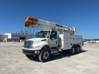 2012 Terex Hi-Ranger HRX-55 55 ft on 2013 International 4400 6x4 Bucket Truck