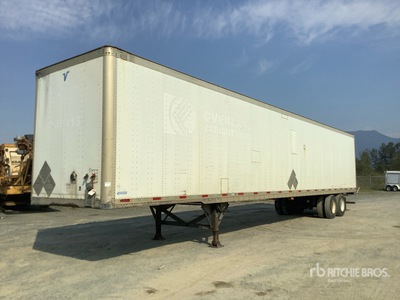 2007 Vanguard 53 ft x 102 in Sliding T/A Gesloten aanhangwagen