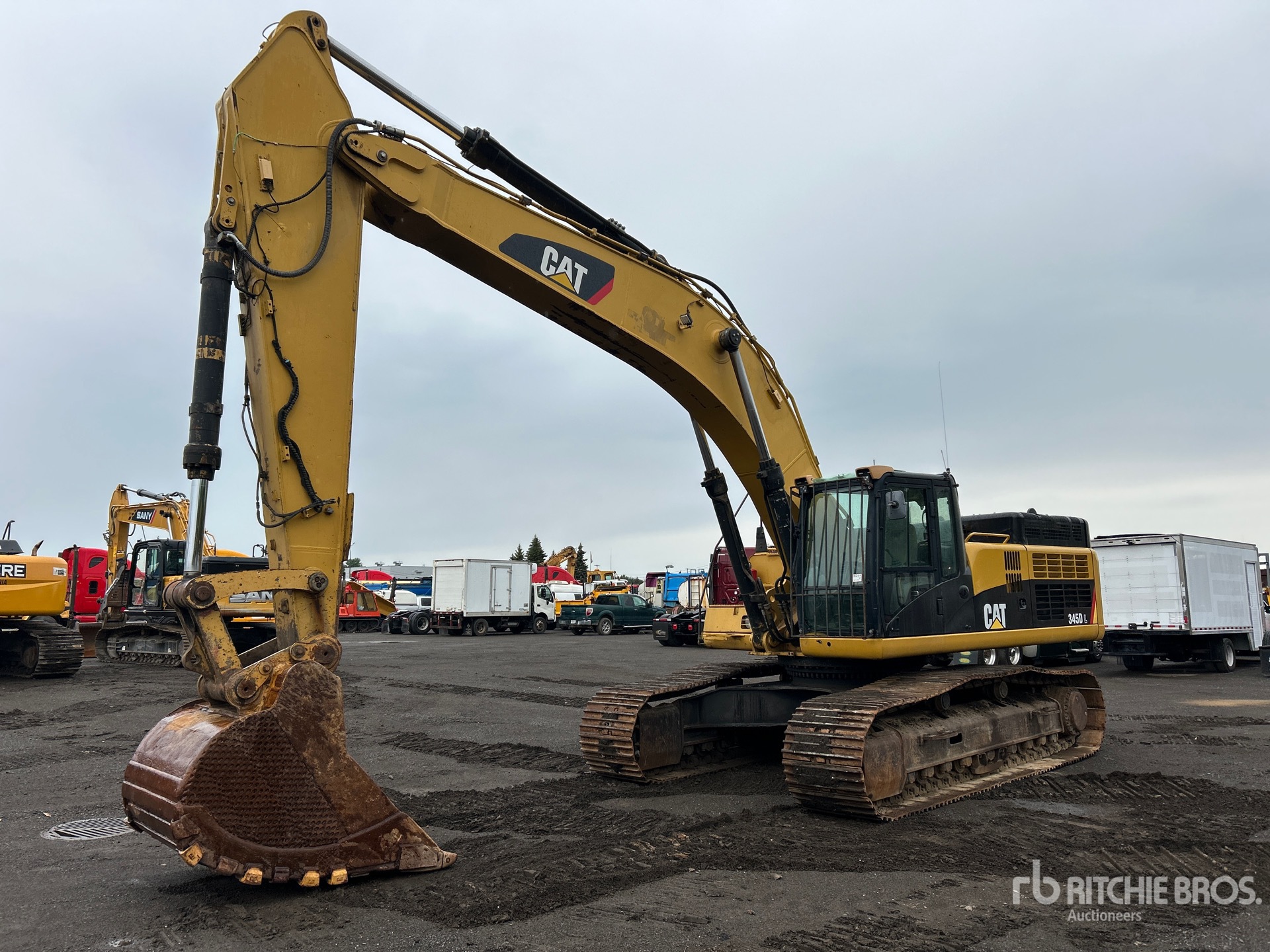 2011 Cat 345D L Tracked Excavator