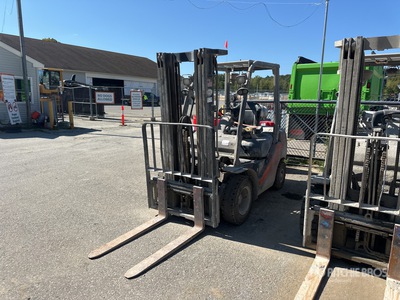 2018 Toyota 8FGU25 4500 lb Pneumatic Tire Carretilla Elevadora