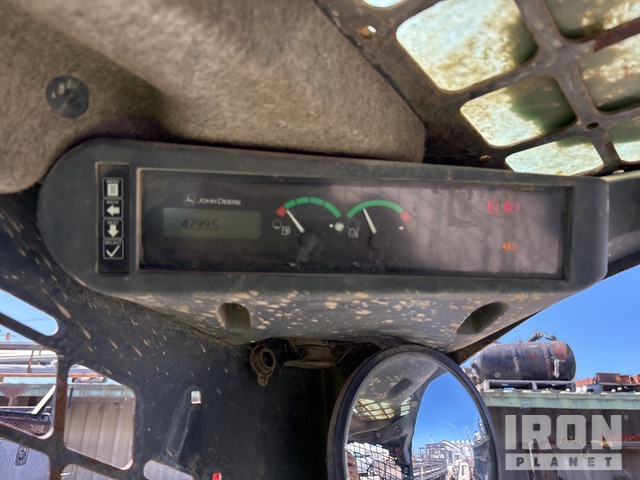 MINI CARGADOR SOBRE RUEDAS 2014 JOHN DEERE 320E