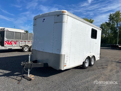 2011 Pace American CS714 14 ft T/A Enclosed Trailer