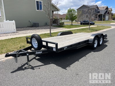 2022 Temco 18 ft T/A Equipment Trailer