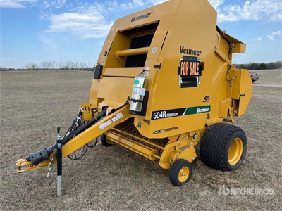2022 Vermeer 504R Premium Round Baler