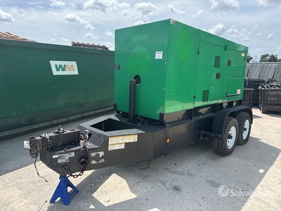 2012 Multiquip DCA-125SSIU 125 kVA Mobile Generator Set