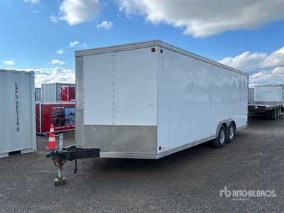 2012 Storm LTG 24 ft T/A Enclosed Trailer