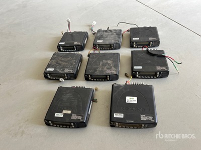 Quantity of (8) Kenwood TK-7180 Portable Two-Way Radio's