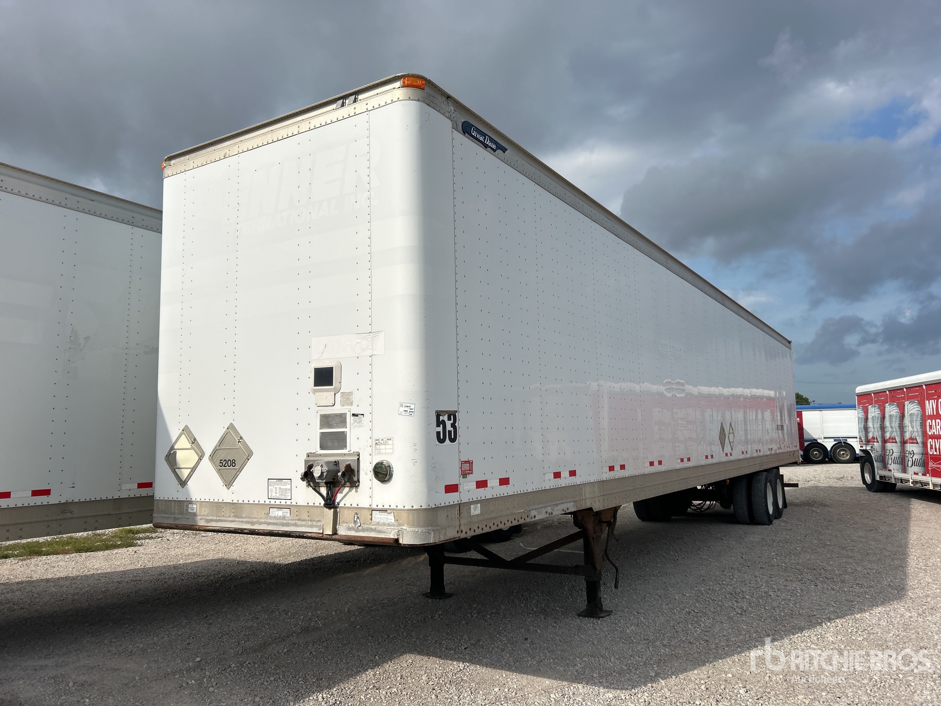 2010 Great Dane PSE-1314-01053 53 ft x 102 in T/A Van Trailer