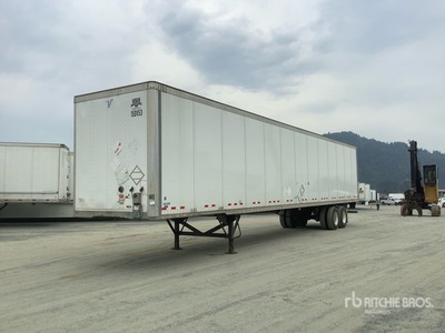2013 Vanguard 53 ft x 102 in Sliding T/A Van Trailer