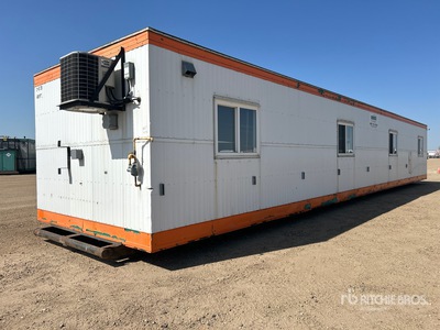 2007 QA Structures 60 ft x 12 ft Skid-Mounted Mobile Office