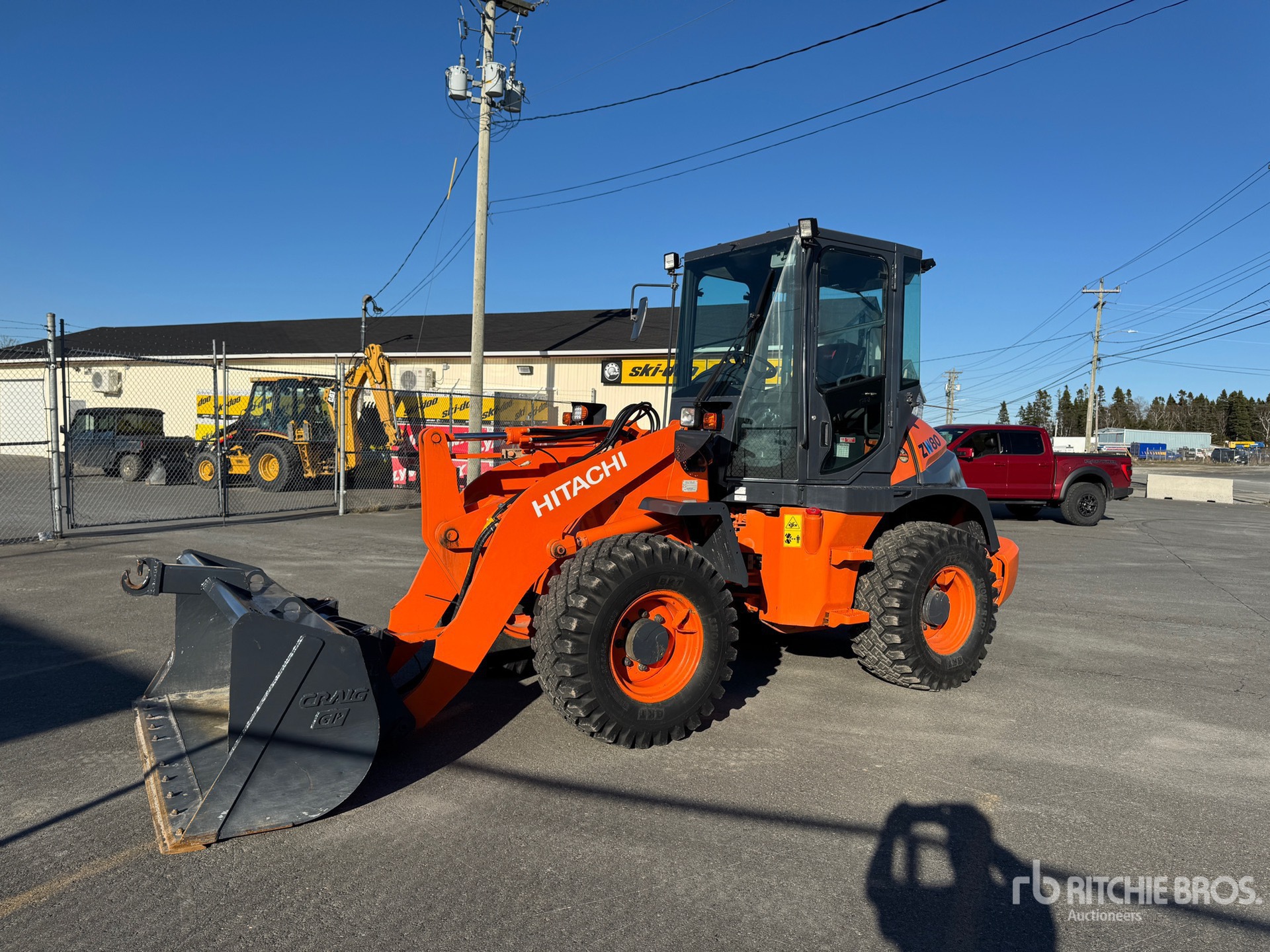2018 Hitachi ZW80 Wheel Loader