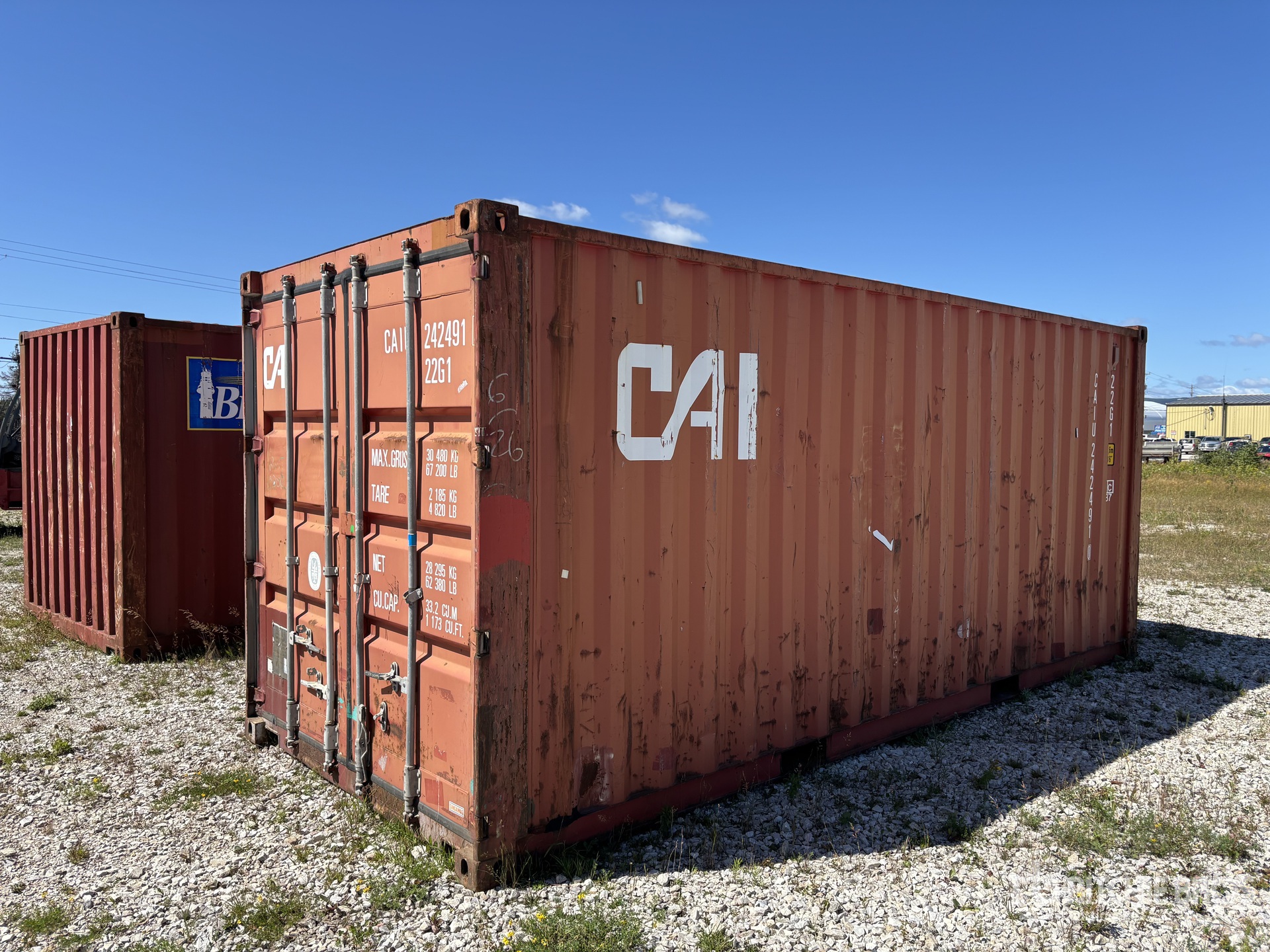 20 ft Standard Storage Container