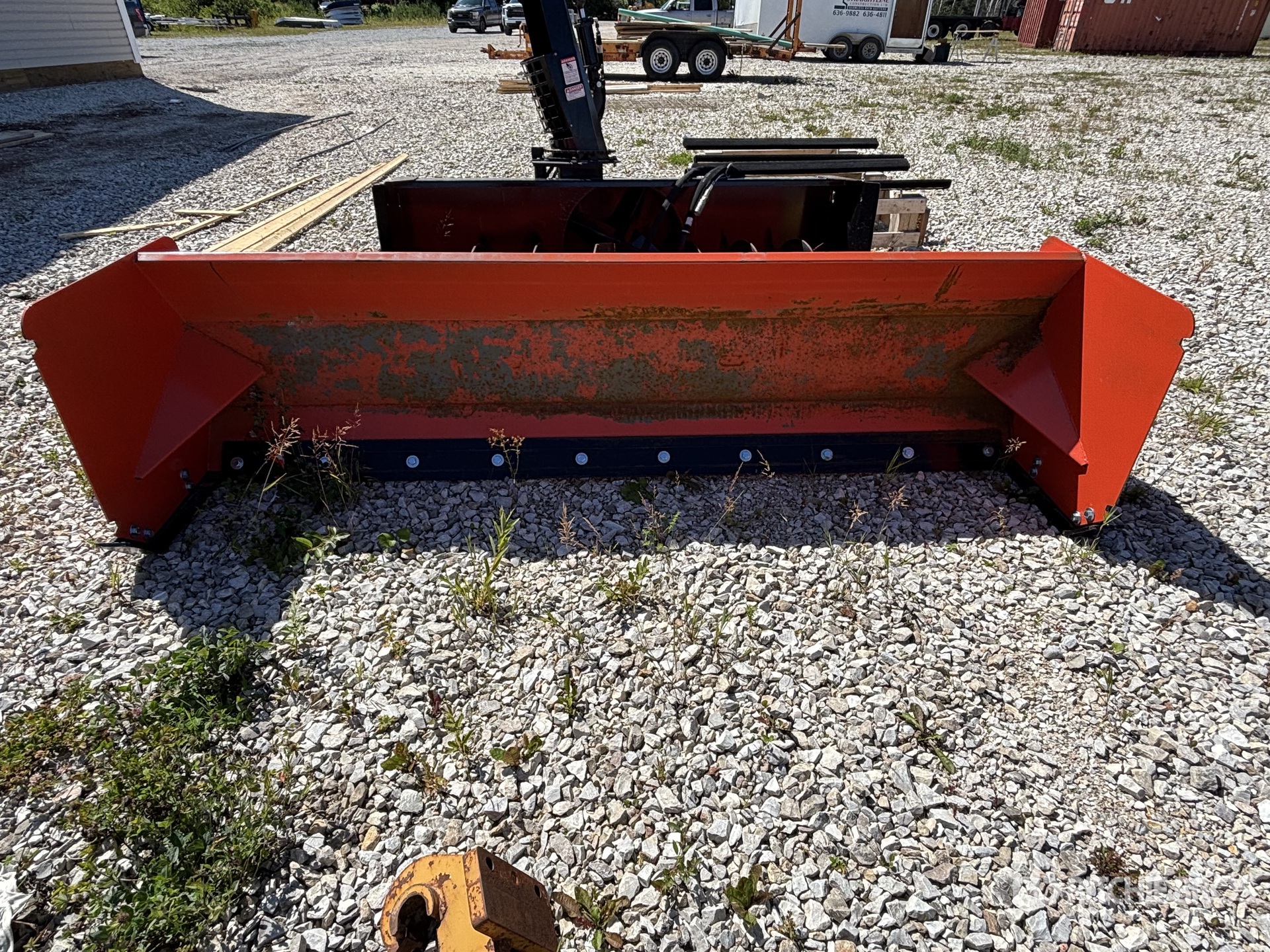 2024 93 in Skid Steer Snow Pusher