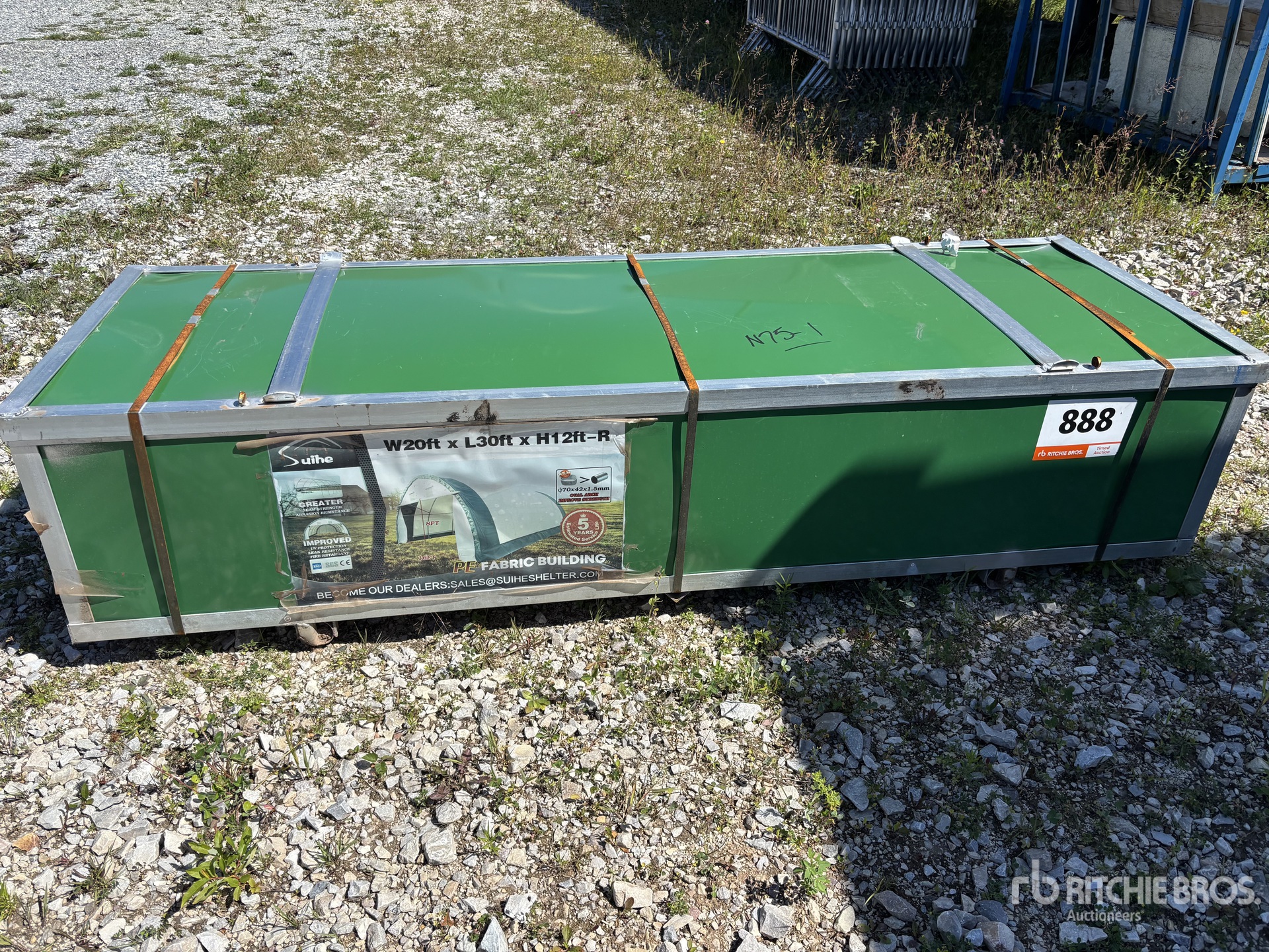 2025 Suihe 203012R-300gPE 20 Ft x 30 Ft x 12 Ft Storage Building