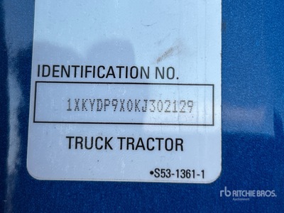 2019 Kenworth T680 6x4 T/A Sleeper Truck Tractor