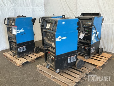 (4) Miller Syncrowave 350LX TIG Welders