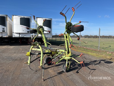 Claas Volto 540 5700 mm 3-Point 4 Rotor Hay Tedder