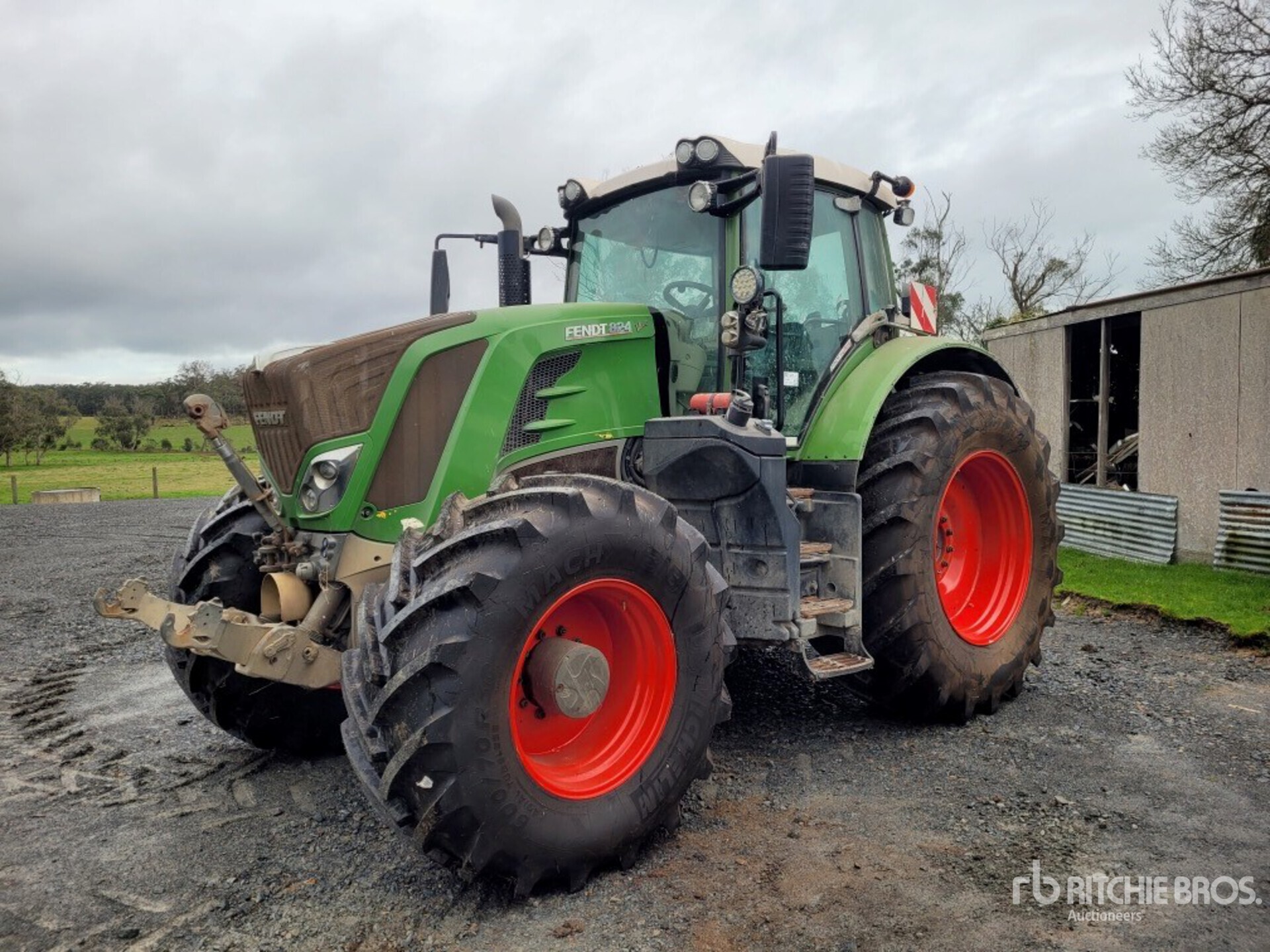 2018 Fendt 824 Vario Tracteur agricole 4WD