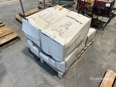 Quantity of (5) 2025 HP-PGP12&P40 Air Operator Grease Pump Divers  (Unused)