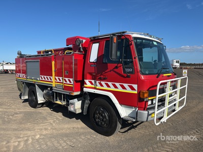 1989 Isuzu FSR 650 4x2 Extended Cab Autocarro Vigili del Fuoco