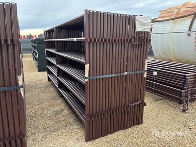 Quantity of (21) 2025 BYT HDALYPNL12 12 ft x 5 ft 10 in Alley Livestock Panel (Unused)