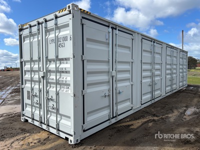 2025 40 ft High Cube Multi-Door Contenedor de almacenamiento
