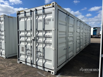 2025 40 ft High Cube Multi-Door Storage Container