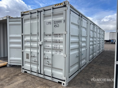 40 ft High Cube Multi-Door Contenedor de almacenamiento