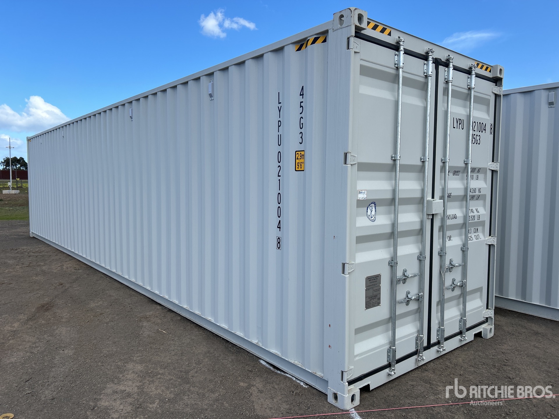 2025 40 ft High Cube Multi-Door Storage Container