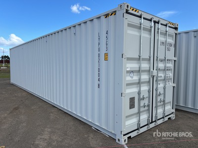2025 40 ft High Cube Multi-Door Contenedor de almacenamiento