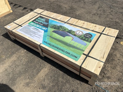 Suihe 20 ft x 20 ft x 10 ft Steel Tettoia per Auto (Unused)