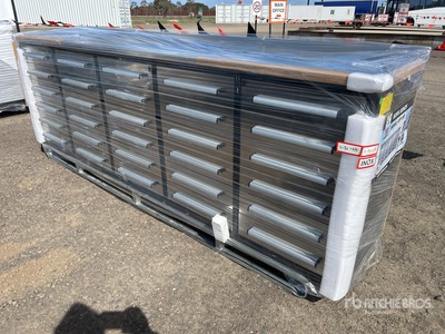 Suihe 2870 mm 30-Drawer مقعد العمل (Unused)