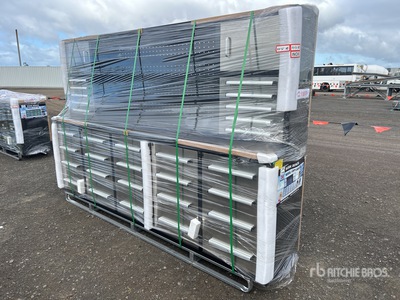 Suihe 2870 mm 30-Drawer مقعد العمل (Unused)