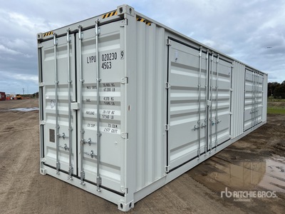 2025 40 ft High Cube Multi-Door Contenedor de almacenamiento