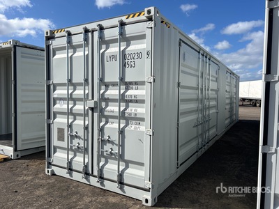 2025 40 ft High Cube Multi-Door Contenedor de almacenamiento