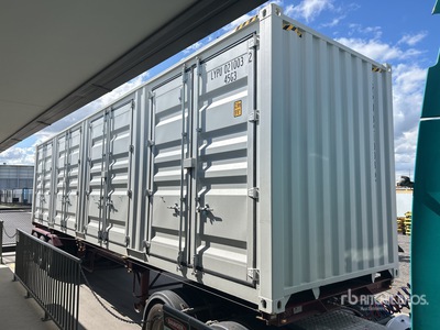 2025 40 ft High Cube Multi-Door Contenedor de almacenamiento