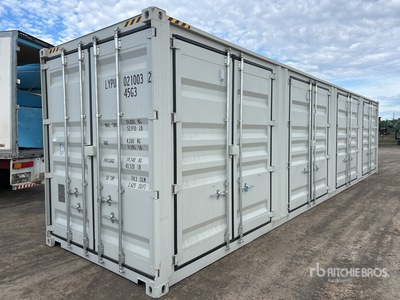 2025 40 ft High Cube Multi-Door Storage Container