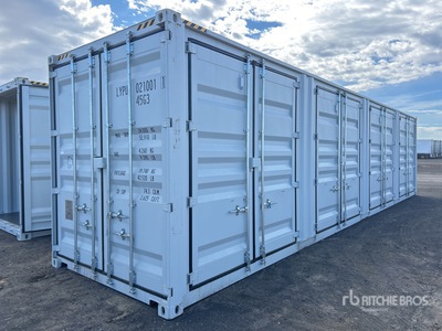 2025 40 ft High Cube Multi-Door Storage Container