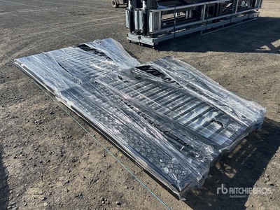Quantity of (2) Suihe 14 ft Wrought Iron Bi-Parting Cancello (Unused)